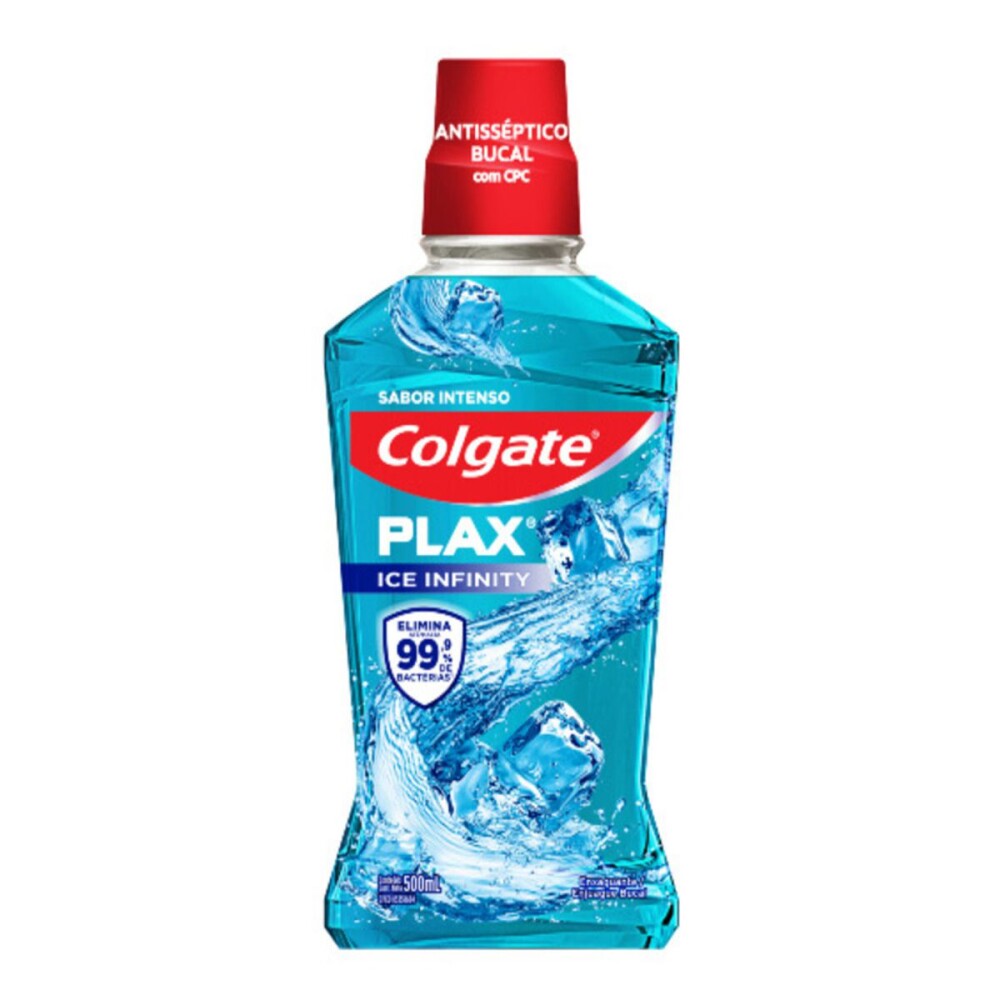 COLGATE PLAX ENJ.BUCAL ICE INFINITY/12 F única