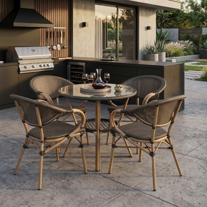 JGO JARDIN NEGRO COMB 5PZAS Unica