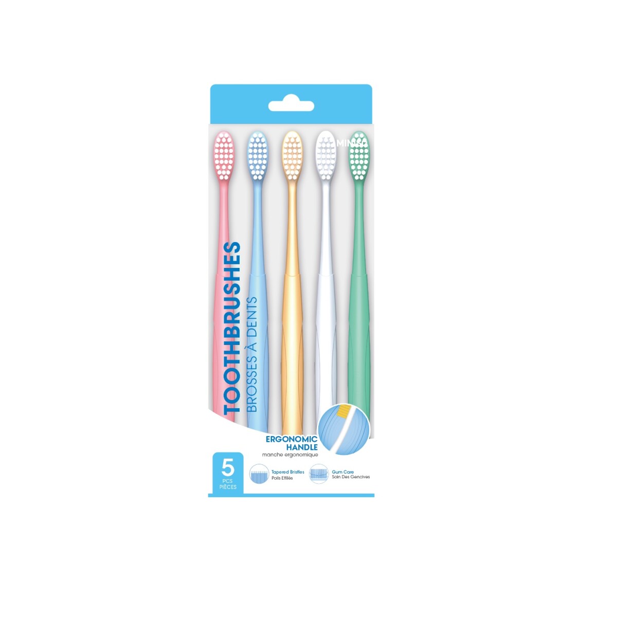 Cepillo de dientes 5pcs 