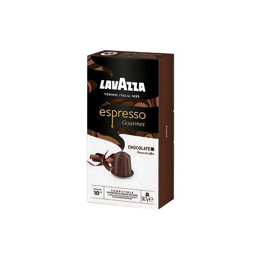 Cápsulas espresso Gourmet Chocolate x10 unid. (compatibles | Nespresso) Cápsulas espresso Gourmet Chocolate x10 unid. (compatibles | Nespresso)