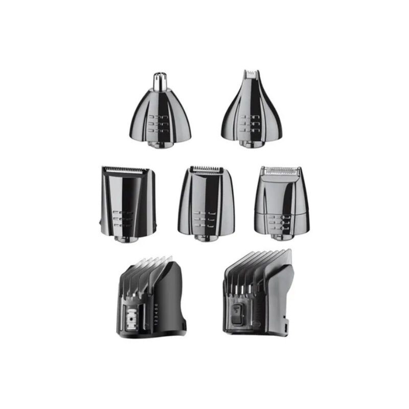 CORTADORA DE PELO Y BARBA 7 EN 1 PUNKTAL PK-HSE2115 Acero