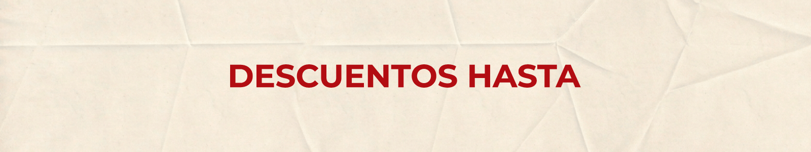 DESCUENTOS MARZO 2026