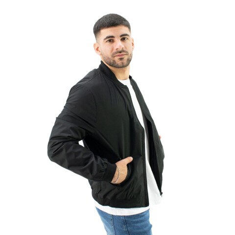 CAMPERA BOMBER XS-L BLACK