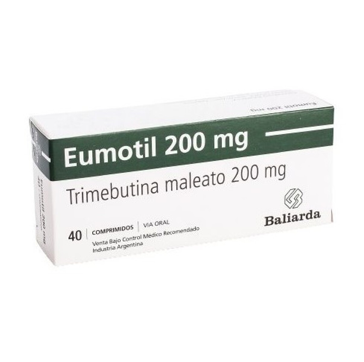 Eumotil 200mg 40 Comprimidos 