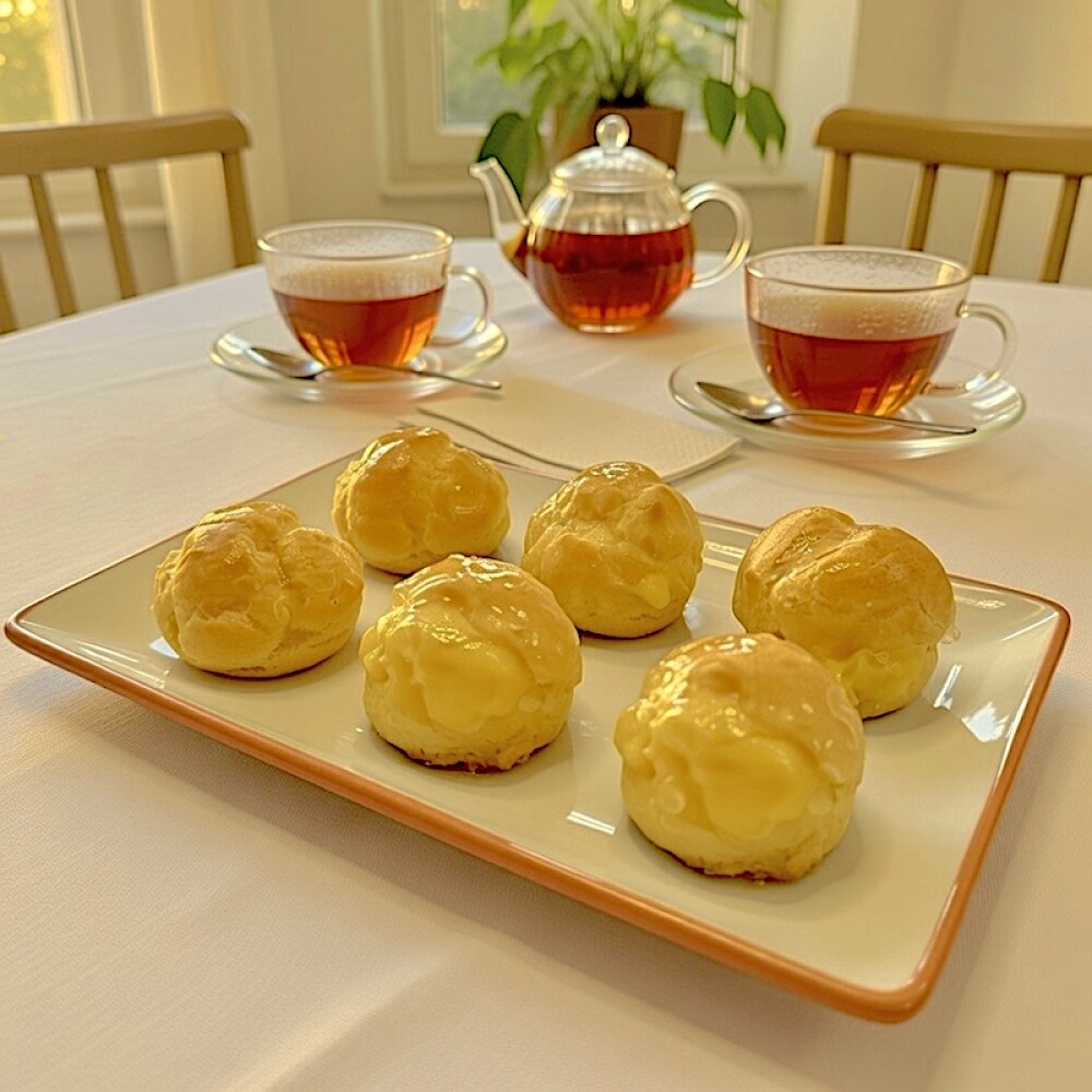 Bombitas de Crema Pastelera Bombitas de Crema Pastelera