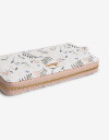 Ficheros Zip Round Billetera Fichero Flores - Estampado Flores