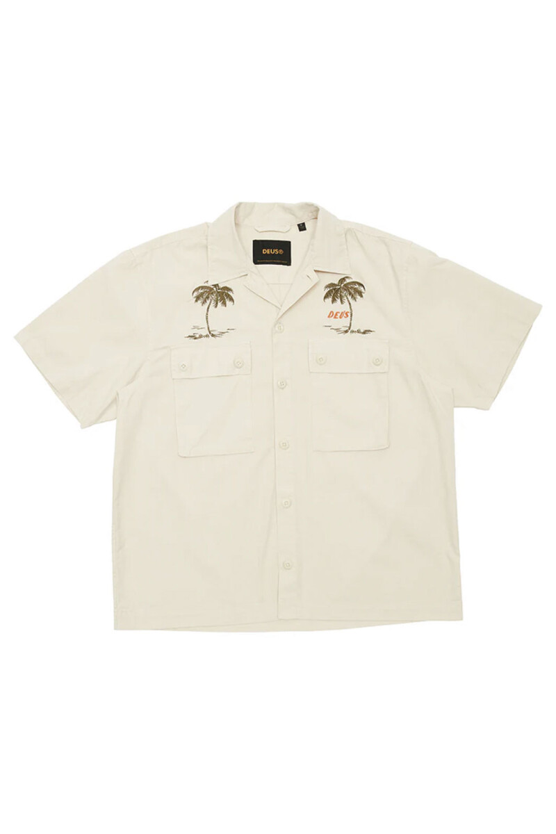 Stranded Fatigue Shirt Blanco