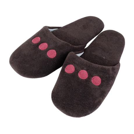 Pantufla polar bordado circulos Pantufla polar bordado circulos