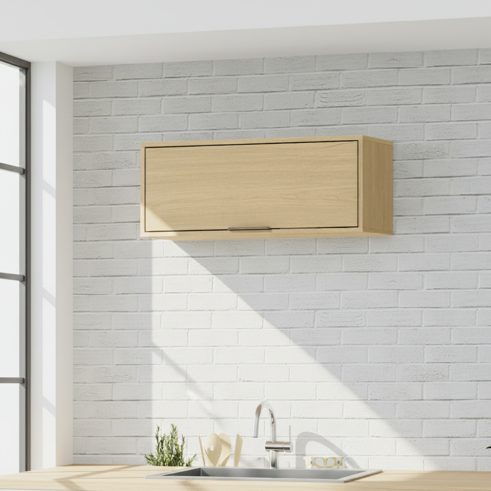 Mueble aéreo de cocina color castaño 80cm