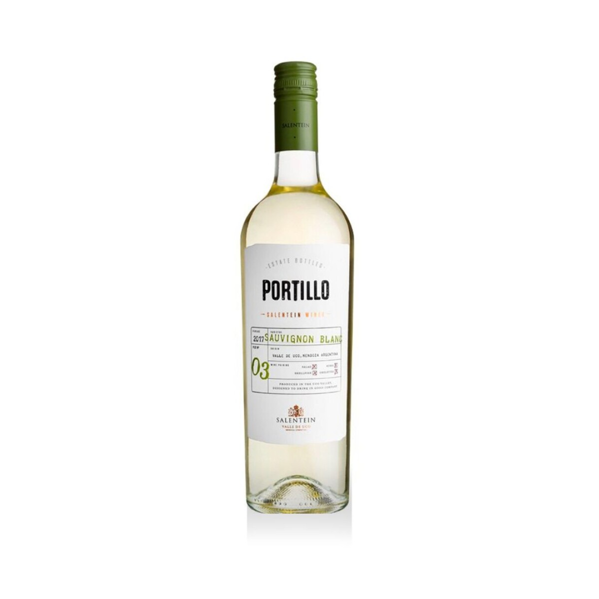 Vino Portillo Sauvignon Blanc 750 Ml - 001 