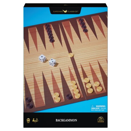 Juegos de Mesa Backgammon Clásico Black Gold 001