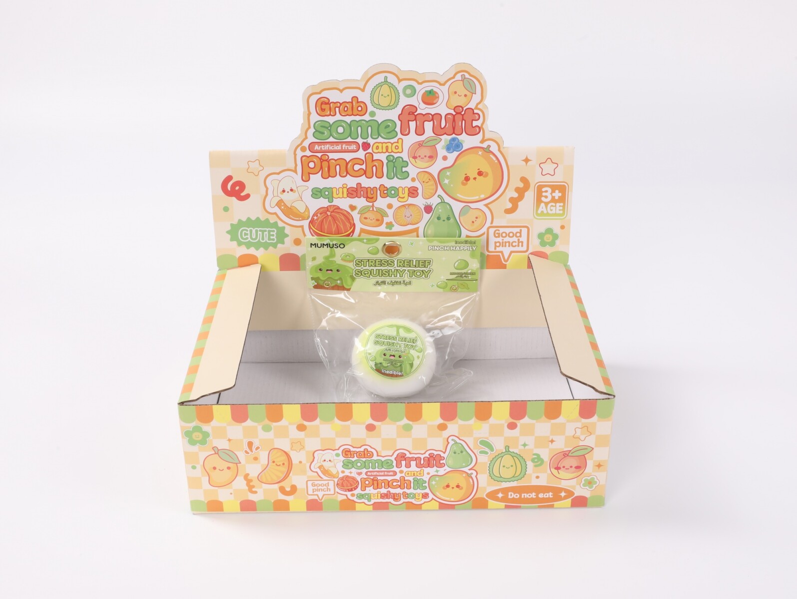 JUGUETE ANTIESTRÉS SQUISHY (MOCHI VERDE) 