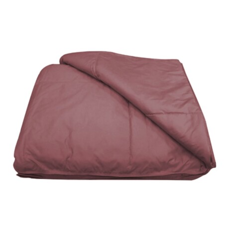 Acolchado De Plumas Dohler Home Class 150x220 cm Bordo