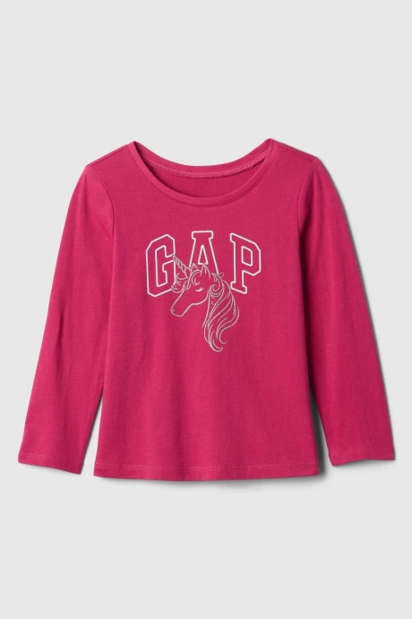 Remera Gráfico Toddler Niña Vivacious Pink 19-2045