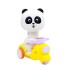 Juguete Interactivo Animales Moto A Fricción Infantil Niños Variante Modelo Panda Lila