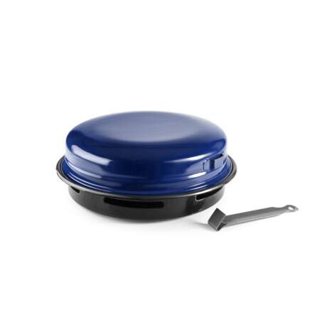 Brasero Azul de acero esmaltado Brasero Azul de acero esmaltado