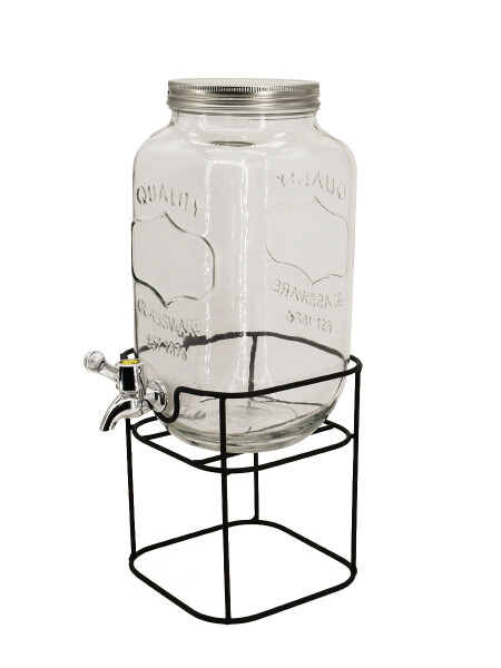 DISPENSADOR DE BEBIDA C/ SOPORTE TRANSPARENTE