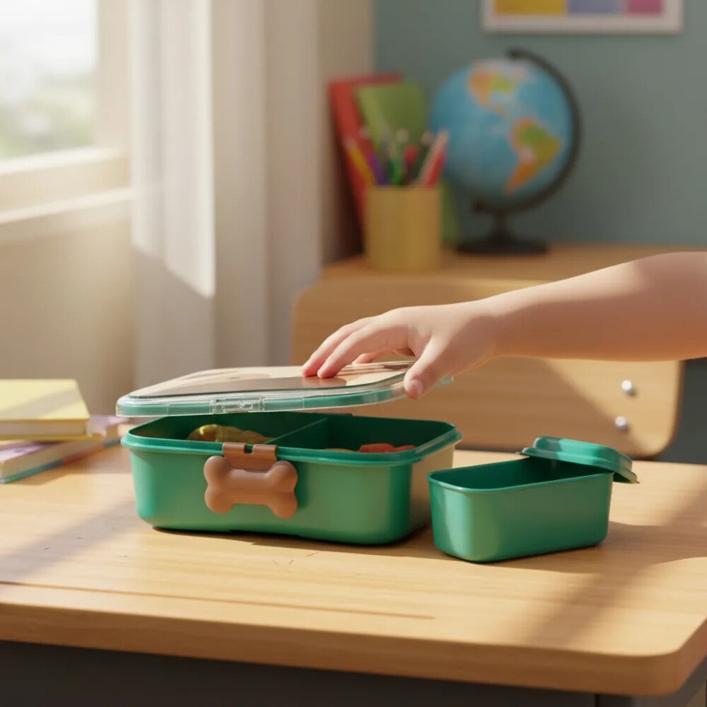 Lunch kit SKIP HOP tupper vianda pug perro