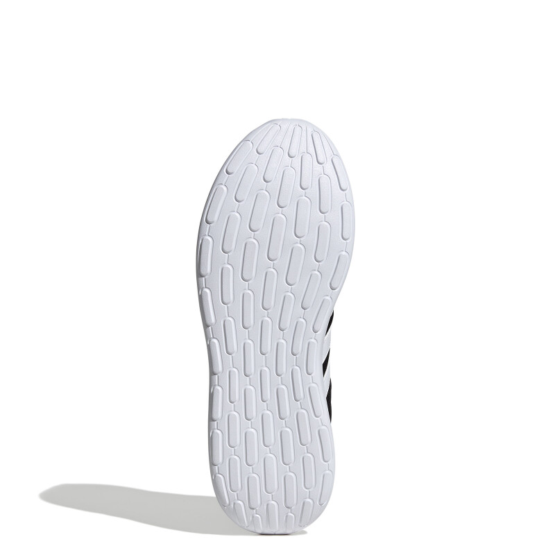 Championes de Hombre Adidas Lite Racer 4.0 Negro - Blanco