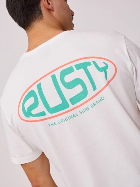 T-SHIRT RUSTY NAREN BLANCO