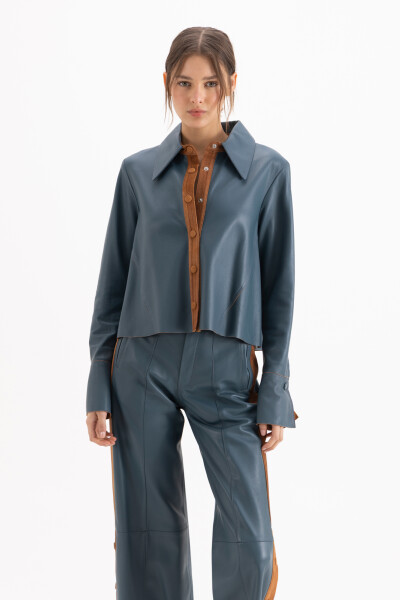 CAMISA BLAIR Jungle Petrol