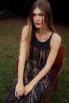 Octopus Dress Negro