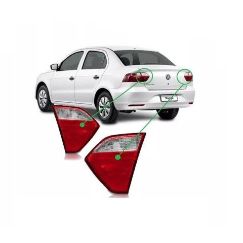 FARO TRASERO INTERIOR IZQUIERDO GOL G6 / G7 SEDAN 13/18 Faro Trasero Interior Izquierdo Gol G6 / G7 Sedan 13/18