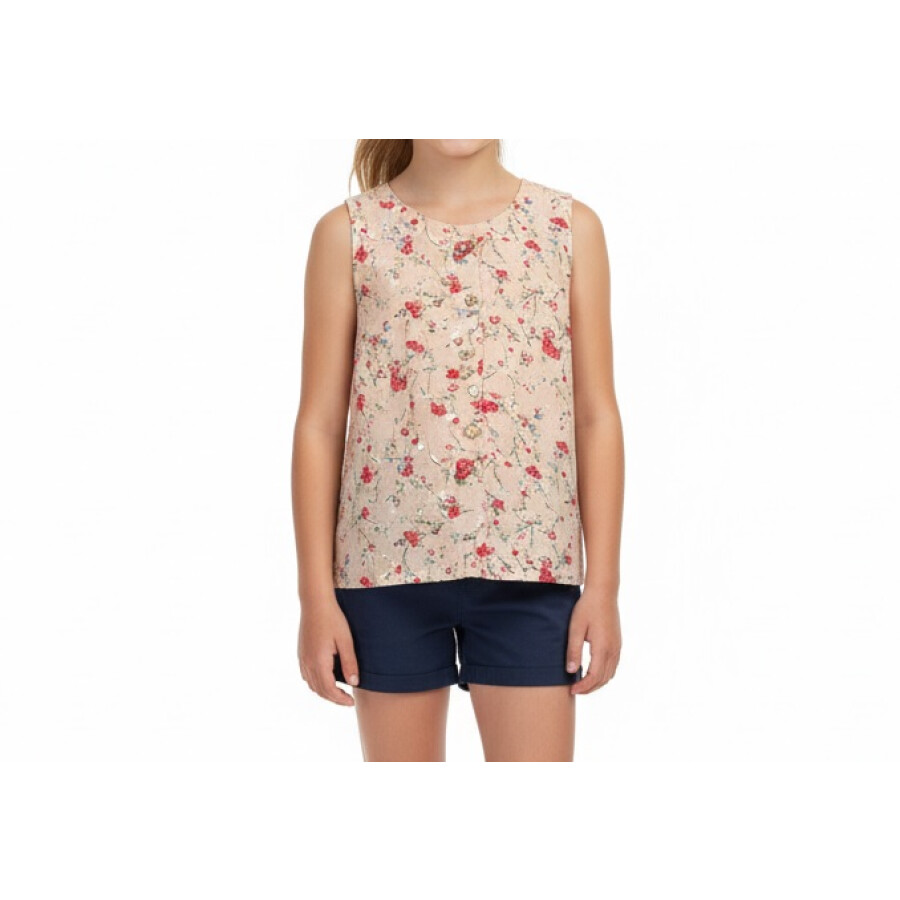 MICOMIC MUSCULOSA GIRL CORAL