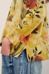 SWEATER AURORA MUSTARD FLOWER Mostaza
