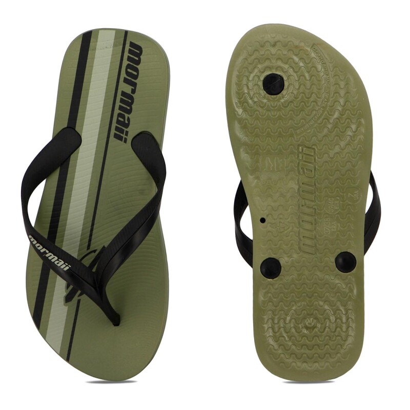 Chanclas Mormaii Ii Ojota Tropical Grafics Verde-negro