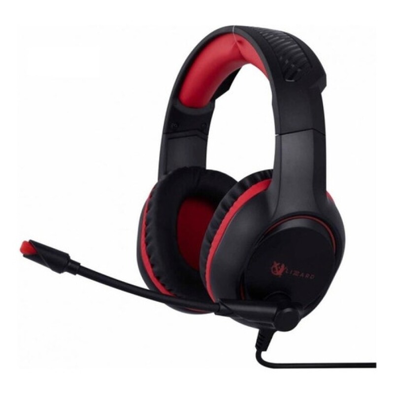 Auriculares gamer X-Lizzard con micrófono y control de volumen para PC/PS4/Xbox Negro