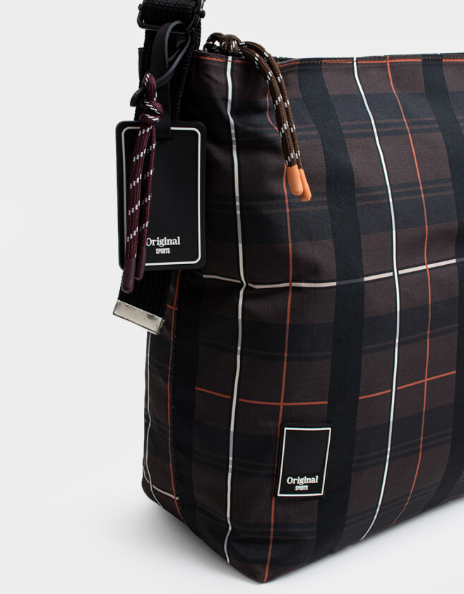 Saca Carteras Grandes - Estampado Escoces