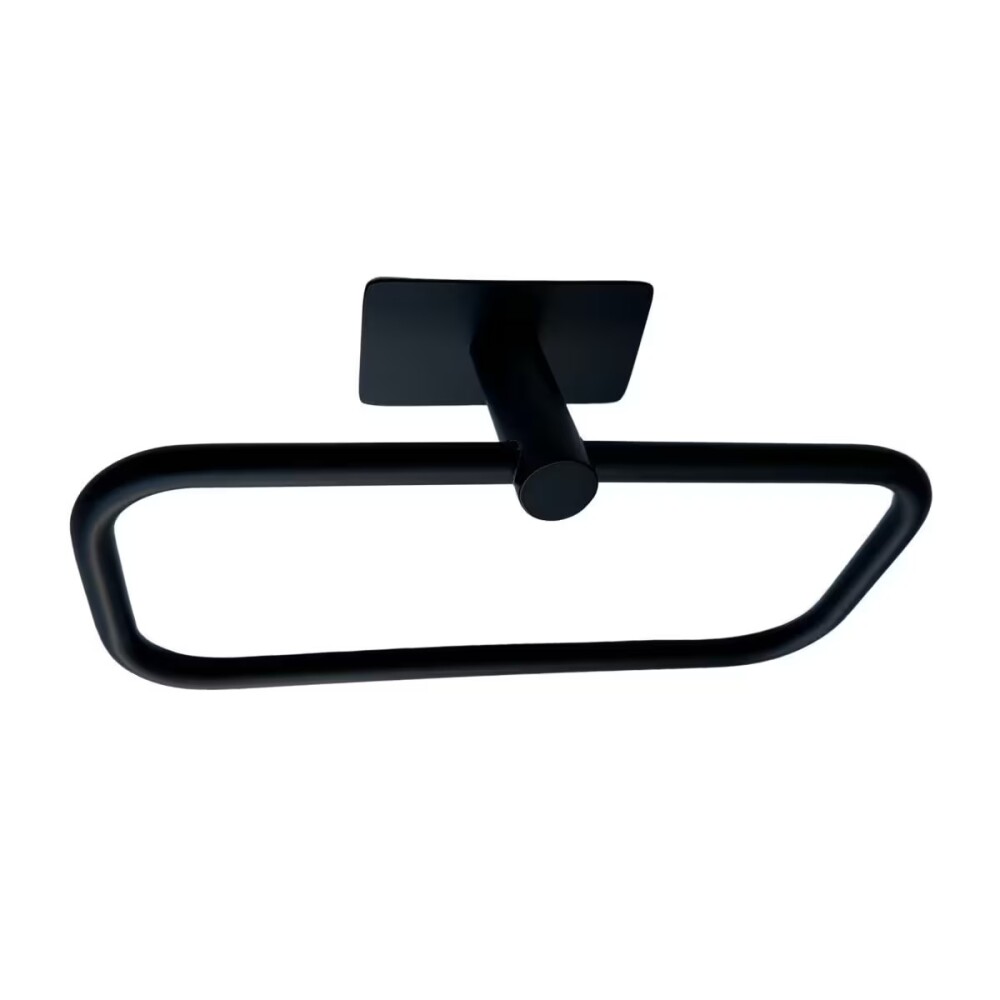 Toallero Aro autoadhesivo Negro Mate GC Toallero Aro Autoadhesivo Negro Mate Gc