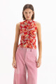TOP HIBISCUS Rojo