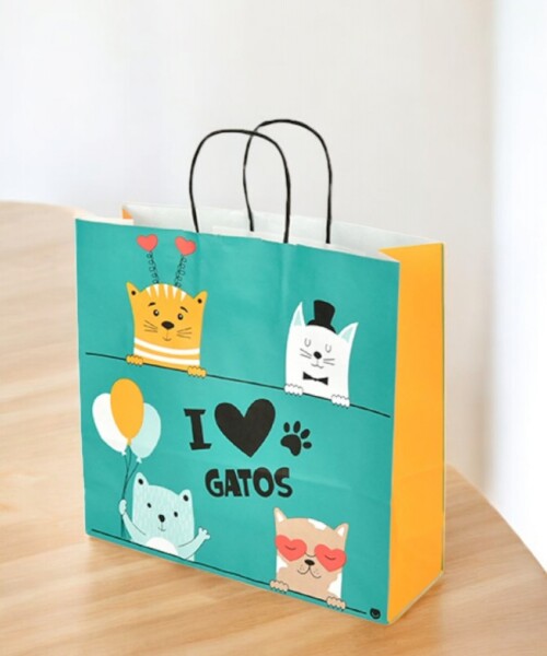 Bolsa 32x10x30 cm. PUPPIES