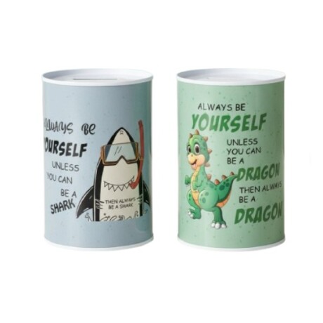 ALCANCIA DE METAL BE YOURSELF 001