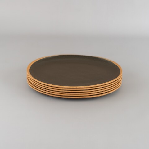 Fuente Oval 30x23 cm Browm Fuente Oval 30x23 cm Browm