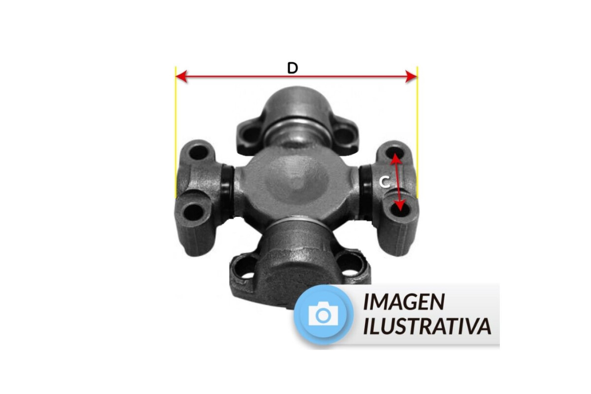 CRUCETA C:49.2mm D:148.1mm CRUCETA C:49.2mm D:148.1mm