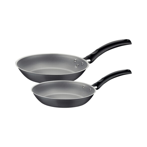 Juego 2 sartenes grises Ø16 - 20 cm. "Turim" -TRAMONTINA TR6406