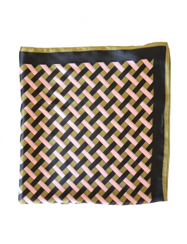 Bandana Geometrica OLIVA/MULTI