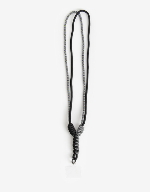 Llavero Cordón Llavero Y Bag Charm Maxi Soga - Combinacion Bicolor