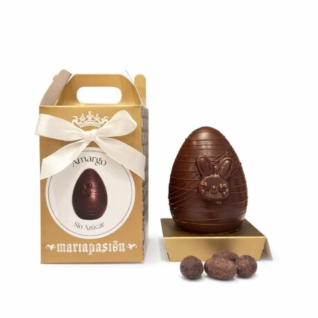 Huevo Pascua Liso S Amargo 58% SIN AZÚCAR Huevo Pascua Liso S Amargo 58% SIN AZÚCAR