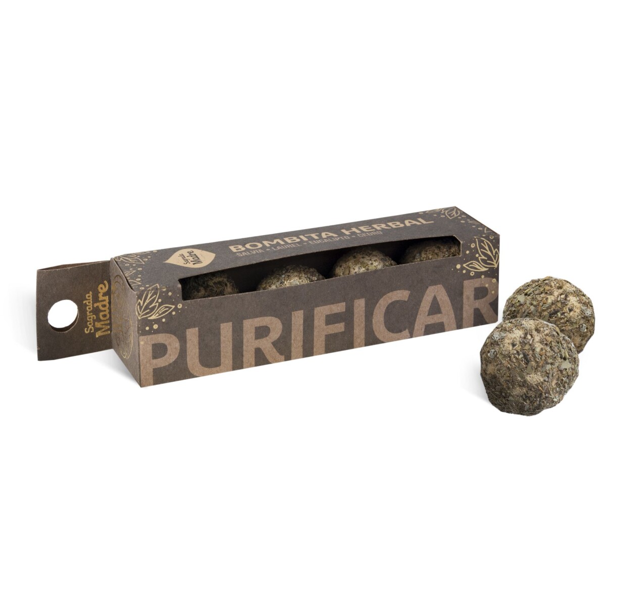 Bomba Herbal Purificación x4 Sagrada Madre 