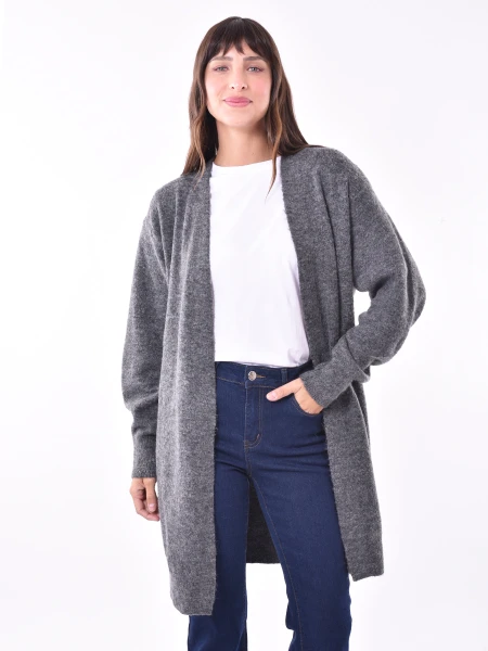 SACO CLEO GRIS OSCURO