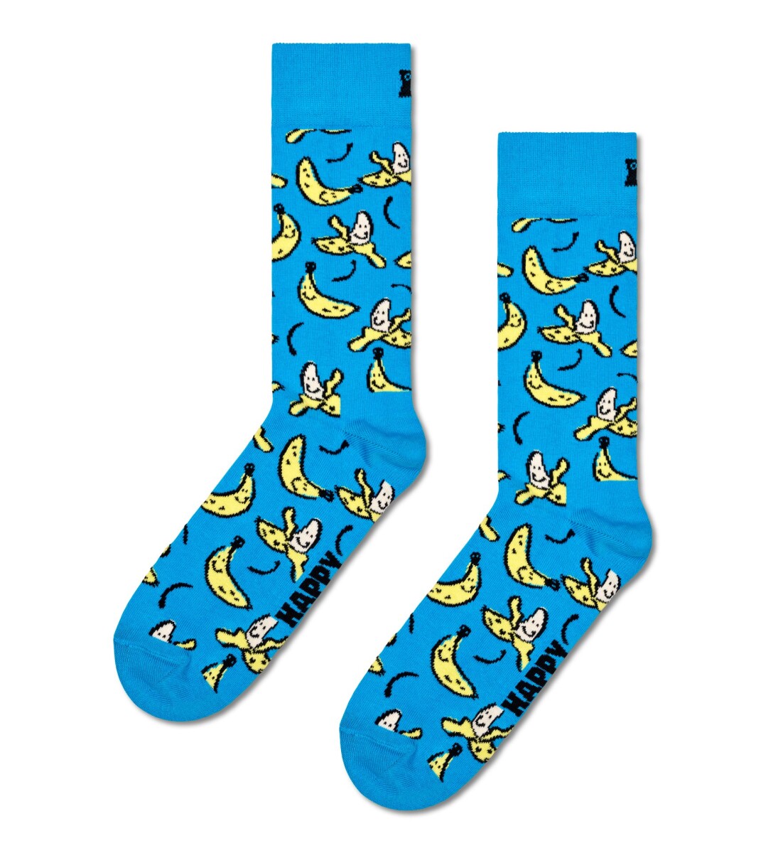 Happy Socks Medias - Banana Turquoise 