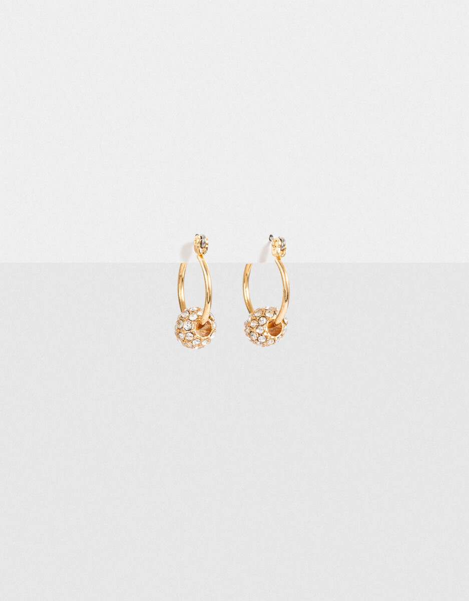 Argollas Con Strass 