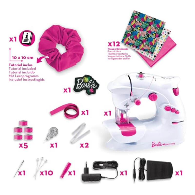Maquina de coser Barbie Maped Creativ Maquina de coser Barbie Maped Creativ