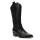 Botas de Mujer Miss Carol EDNA tejana con diseño en la caña Negro