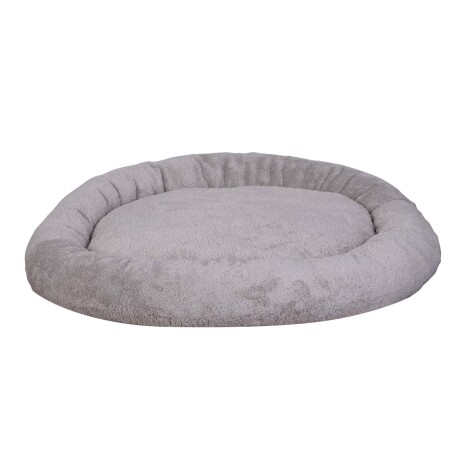 CAMA MASCOTAS CIRCULAR ALGODON GRIS POOM