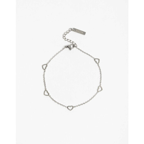 Pulseras Flexibles Plateado